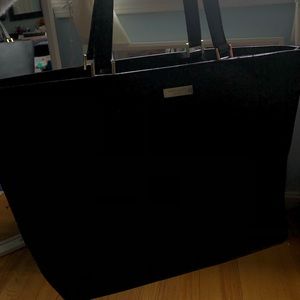 Black Kate Spade over the shoulder purse
